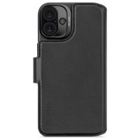 Decoded Leather Detachable Wallet MagSafe Case with Wallet for iPhone 16 Plus - Black