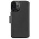 Decoded Leather Detachable Wallet MagSafe Case with Wallet for iPhone 16 Plus - Black