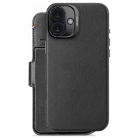Decoded Leather Detachable Wallet MagSafe Case with Wallet for iPhone 16 Plus - Black