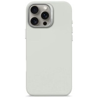 Decoded AntiMicrobial Silicone Backcover with MagSafe for iPhone 16 Pro Max - Gray