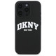 Dkny Silicone White Printed Logo MagSafe iPhone 16 Pro Case - Black