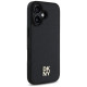 Dkny Repeat Pattern Stack Logo MagSafe iPhone 16 Case - Black