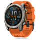 Tech-Protect Silicone Strap for Garmin Fenix 5S / 5S PLUS / 6S / 6S Pro / 7S / 8 (43MM) - Orange