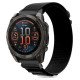 Tech-Protect Nylon Pro Strap Garmin Fenix 5 / 6 / 6 Pro / 7 / 8 (47MM) - Black