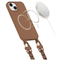 Tech-Protect MagNecklace MagSafe iPhone 14 Case - Brown
