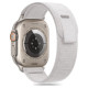 Tech-Protect Nylon Stripe Strap for Apple Watch 6 / 7 / 8 / 9 / 10 / SE / Ultra 1 / 2 (44 / 45 / 46 / 49 MM) - Gray