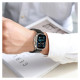 Tech-Protect Nylon Stripe Strap for Apple Watch 6 / 7 / 8 / 9 / 10 / SE / Ultra 1 / 2 (44 / 45 / 46 / 49 MM) - Gray