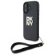 Dkny Wrist Strap Stock Logo iPhone 16 Case - Black