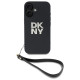 Dkny Wrist Strap Stock Logo iPhone 16 Case - Black