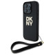 Dkny Wrist Strap Stock Logo iPhone 16 Pro Max Case - Black