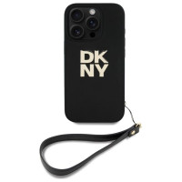Dkny Wrist Strap Stock Logo iPhone 16 Pro Max Case - Black