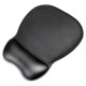 Wozinsky Ergonomic Mouse Pad and Wrist Rest Gel Eco Leather Large Anti-Slip - Black