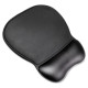Wozinsky Ergonomic Mouse Pad and Wrist Rest Gel Eco Leather Large Anti-Slip - Black
