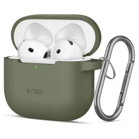 Tech-Protect Silicone Hook Case for AirPods 4 - Green