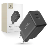 Tech-Protect NC45W-GAN 2-PORT PD45W wall charger - black