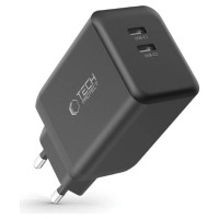 Tech-Protect NC45W-GAN 2-PORT PD45W wall charger - black