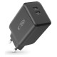 Tech-Protect NC45W-GAN 2-PORT PD45W wall charger - black