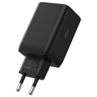 Tech-Protect NC45W-GAN 2-PORT PD45W wall charger - black