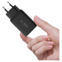 Tech-Protect NC45W-GAN 2-PORT PD45W wall charger - black