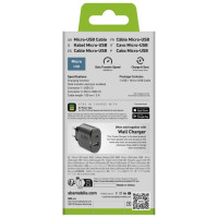 SBS LTHL200 USB-A - Micro-USB Cable 1m - Black