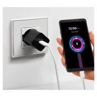 SBS TECABLETISSUETCCG USB-C - USB-C 1.5m 60W braided cable - gray