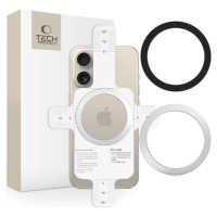 Tech-Protect MMP-110 2in1 Magnetic Ring with MagSafe - Silver-Black