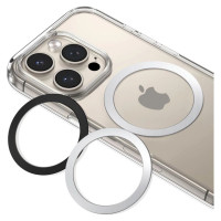 Tech-Protect MMP-110 2in1 Magnetic Ring with MagSafe - Silver-Black