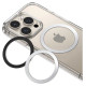 Tech-Protect MMP-110 2in1 Magnetic Ring with MagSafe - Silver-Black