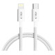 Tech-Protect UltraBoost USB-C / Lightning PD27W/3A cable 100 cm - gray