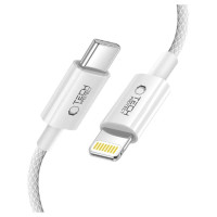 Tech-Protect UltraBoost USB-C / Lightning PD27W/3A cable 100 cm - gray