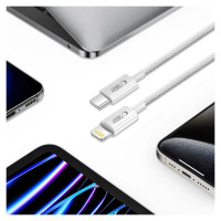 Tech-Protect UltraBoost USB-C / Lightning PD27W/3A cable 100 cm - gray