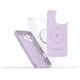 Tech-Protect Liquid Silicone MagSafe Case for iPhone 16 Pro Max - Purple