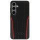 Audi Genuine Leather MagSafe S24 S921 black-red hardcase AU-TPUPCS24-R8/D3-RD