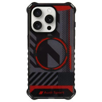 Audi IML Sport MagSafe Case iPhone 15 Pro 6.1" black/black hardcase AU-IMLMIP15P-RSQ/D2-BK