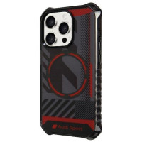 Audi IML Sport MagSafe Case iPhone 15 Pro 6.1" black/black hardcase AU-IMLMIP15P-RSQ/D2-BK