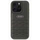 Audi Synthetic Leather iPhone 16 Pro 6.3" black/black hardcase AU-TPUPCIP16P-GT/D2-BK
