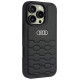 Audi Synthetic Leather iPhone 16 Pro 6.3" black/black hardcase AU-TPUPCIP16P-GT/D2-BK