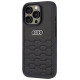 Audi Synthetic Leather iPhone 16 Pro 6.3" black/black hardcase AU-TPUPCIP16P-GT/D2-BK