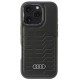 Audi Synthetic Leather MagSafe iPhone 16 Pro 6.3" black/black hardcase AU-TPUPCMIP16P-GT/D3-BK