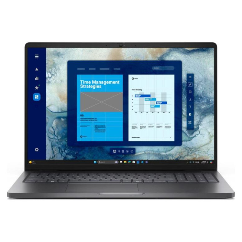 Dell Notebook|DELL|Pro|16|Pro 16 (PC16250)|CPU  Core Ultra|u5-235U|2000 MHz|16"|RAM 16GB|DDR5|5600 MHz|SSD 512GB|Intel Graphics|Integrated|NOR|Smart Card Reader|Windows 11 Pro|1.94 kg|210-BQPL_1022053493/2_N