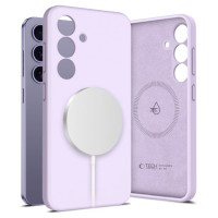 Tech-Protect Liquid Silicone MagSafe Case for Samsung Galaxy S25+ - Pink