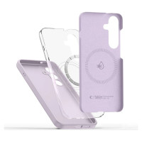 Tech-Protect Liquid Silicone MagSafe Case for Samsung Galaxy S25+ - Pink