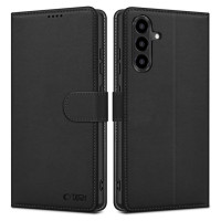 Tech-Protect Wallet Case for Samsung Galaxy A36 5G - Matte Black