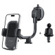 Tech-Protect V8 Car Holder for Dashboard, Windshield or Air Vent Mount - Black