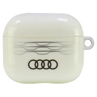 Audi IML Geometric Pattern AirPods 3 Case - White