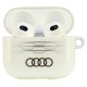 Audi IML Geometric Pattern AirPods 3 Case - White