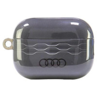 Audi IML Geometric Pattern AirPods Pro 2 Case - Gray