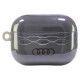 Audi IML Geometric Pattern AirPods Pro 2 Case - Gray