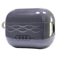 Audi IML Geometric Pattern AirPods Pro 2 Case - Gray