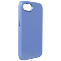 Puro Liquid Silicon Cover "ICON MAG PRO" with Magsafe, metal buttons and camera ring for iPhone 16E, blue